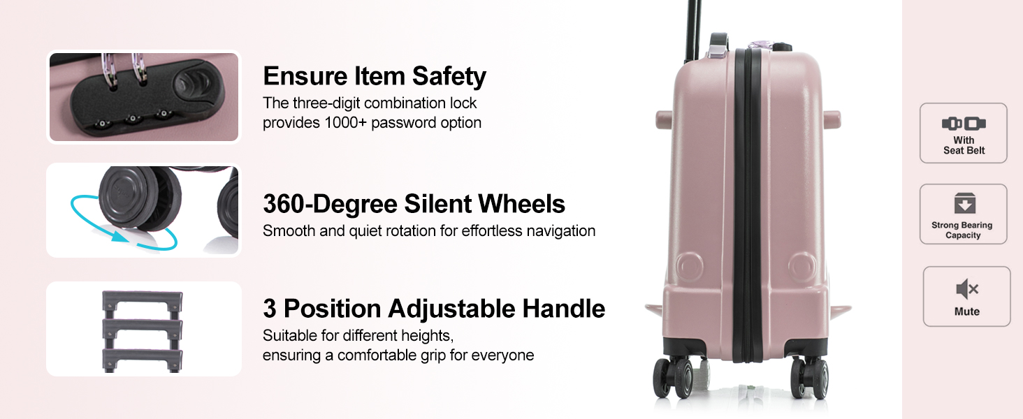 22 inch Kids Ride On Luggage