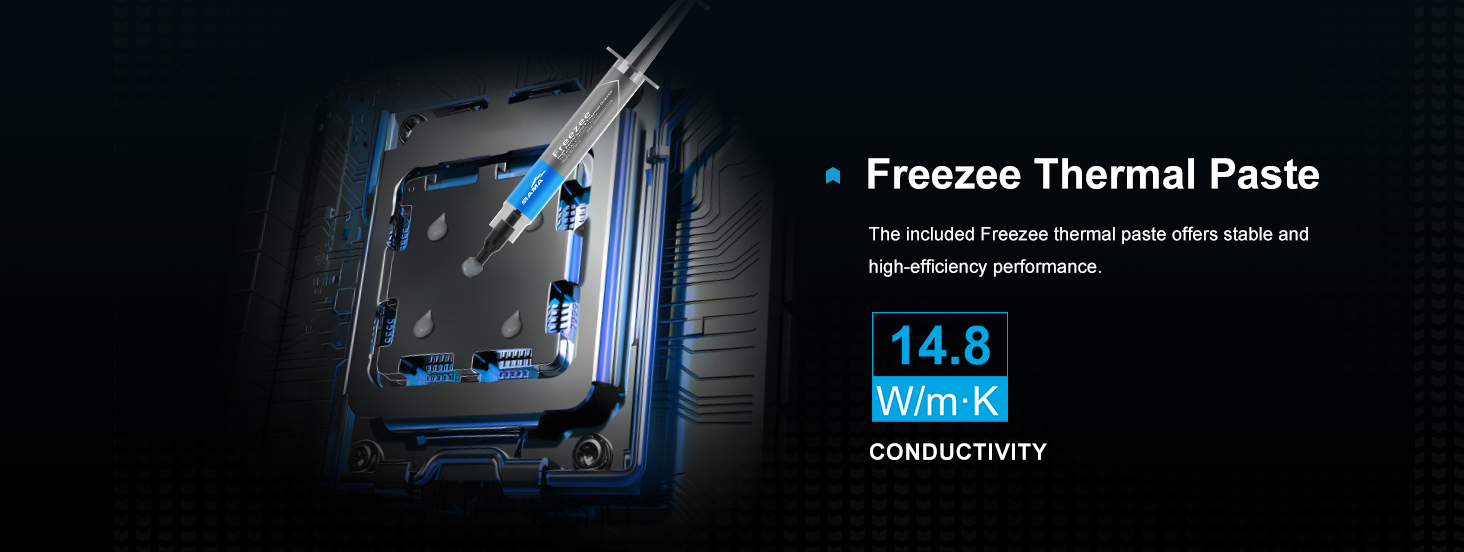 SAMA A60L Dual-Tower CPU Air Cooler