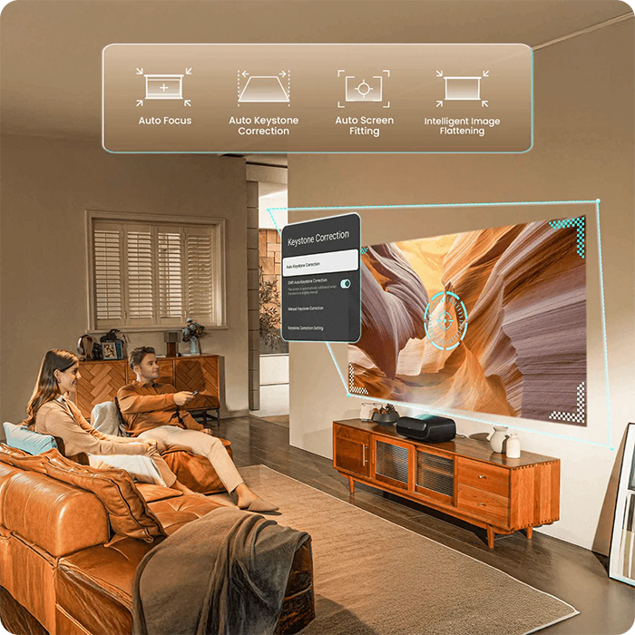 JMGO O2S Ultra Ultra Short Throw Projector