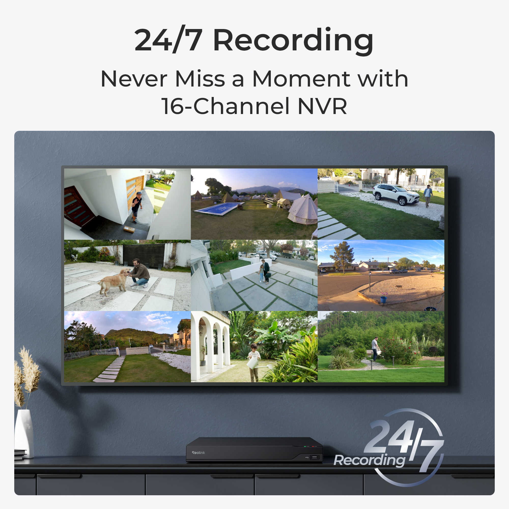 RLN16-410-NHD | 24/7 Recording