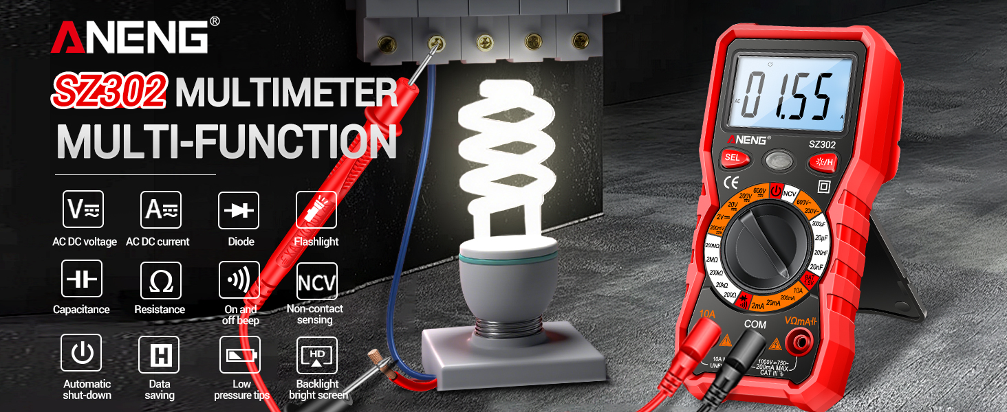 SZ302 MULTIMETER MULTI-FUNCTION