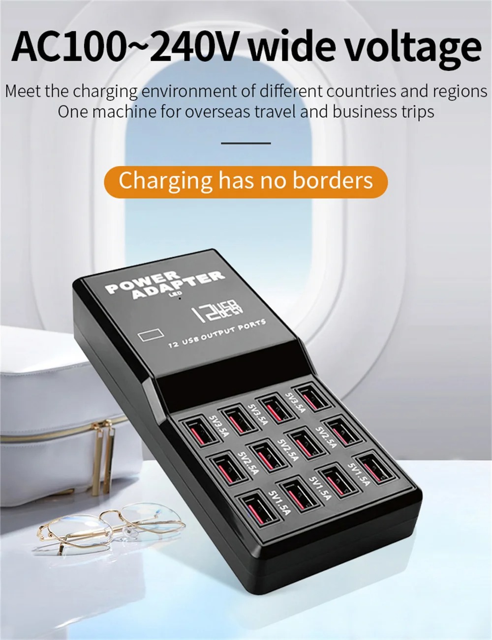 Charger Adapter Splitter