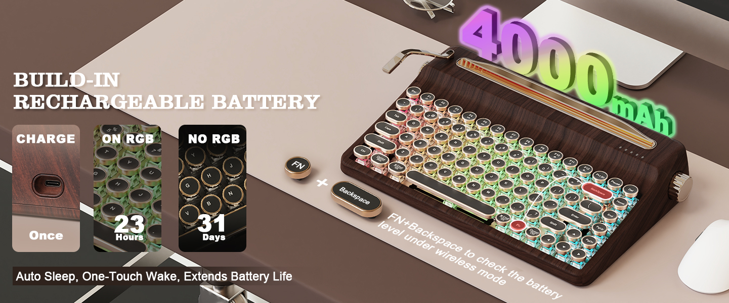 Built-in Rechargeable Battery