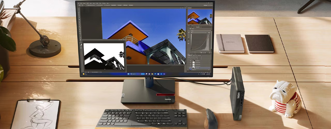 Lenovo ThinkCentre M90q Gen 5 12TH000XUS Desktop Computer