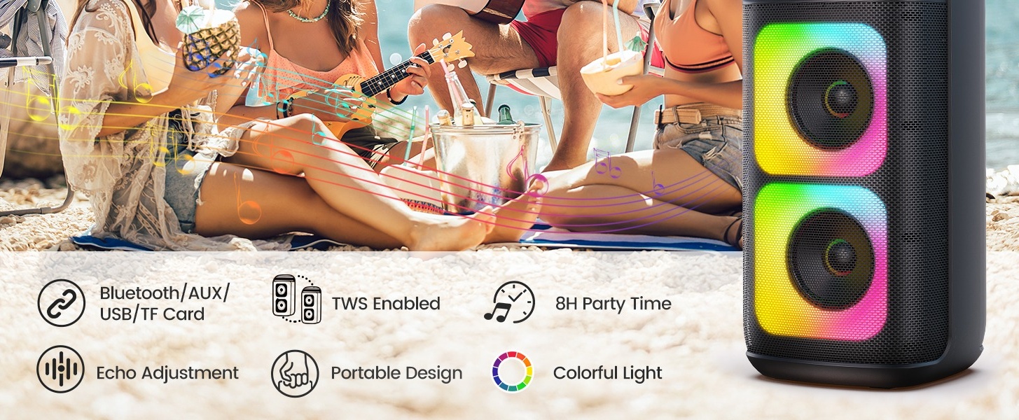 JYX T37-T Party Speaker