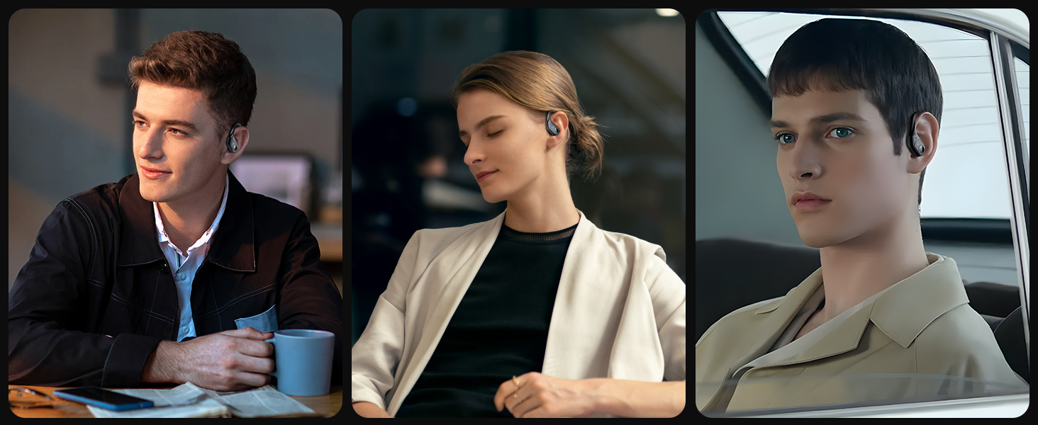 Wireless Earbuds, Bluetooth Headphones 90Hrs Playtime with IPX7 Sweatproof Sport Over Ear Buds with