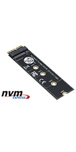 M.2 NVMe SSD Convert Adapter Card for MacBook Air Pro