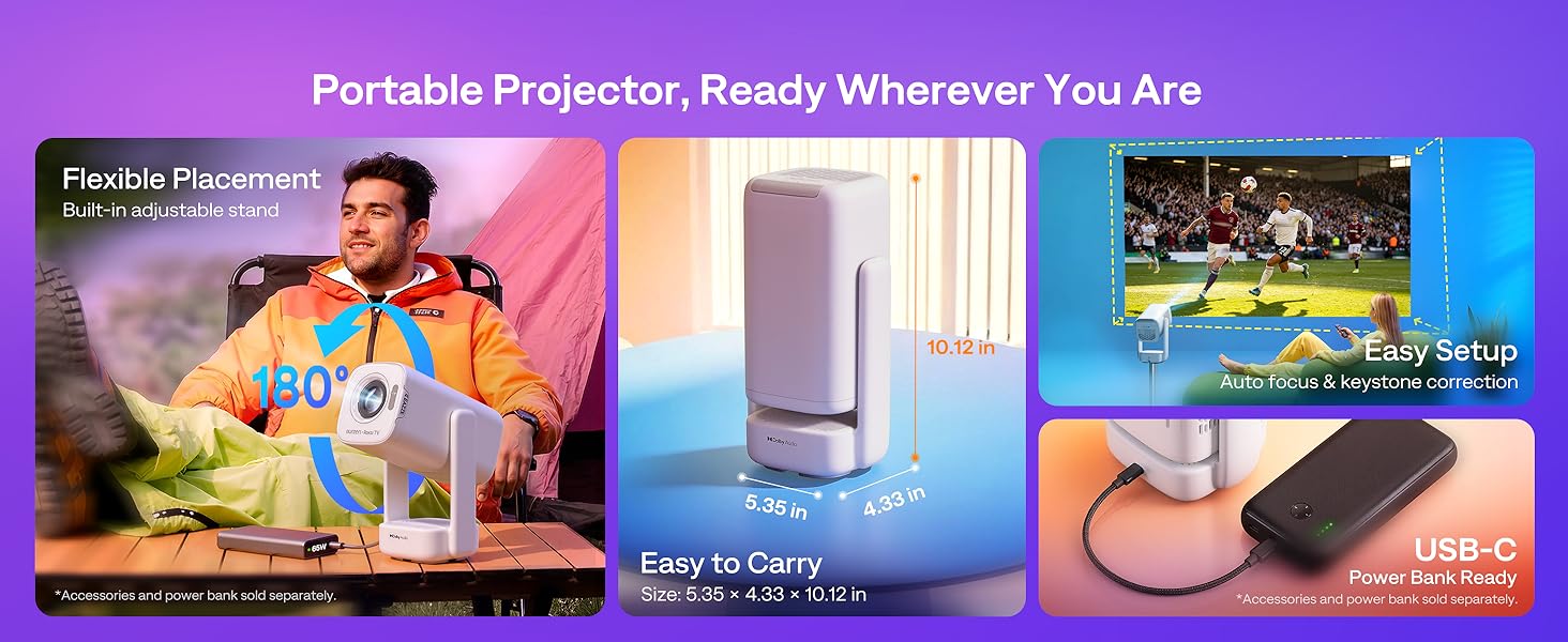 Aurzen EAZZE D1R air Roku TV Smart Projector