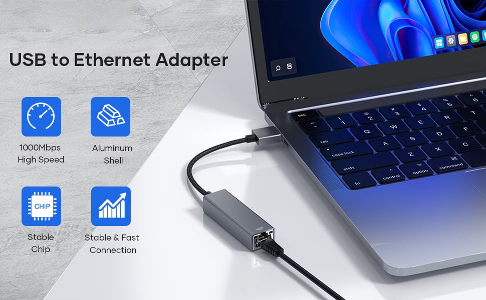 USB to Ethernet Adapter