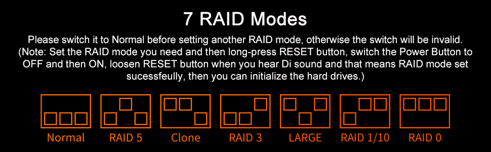 sata hard drive raid enclosure 4bay