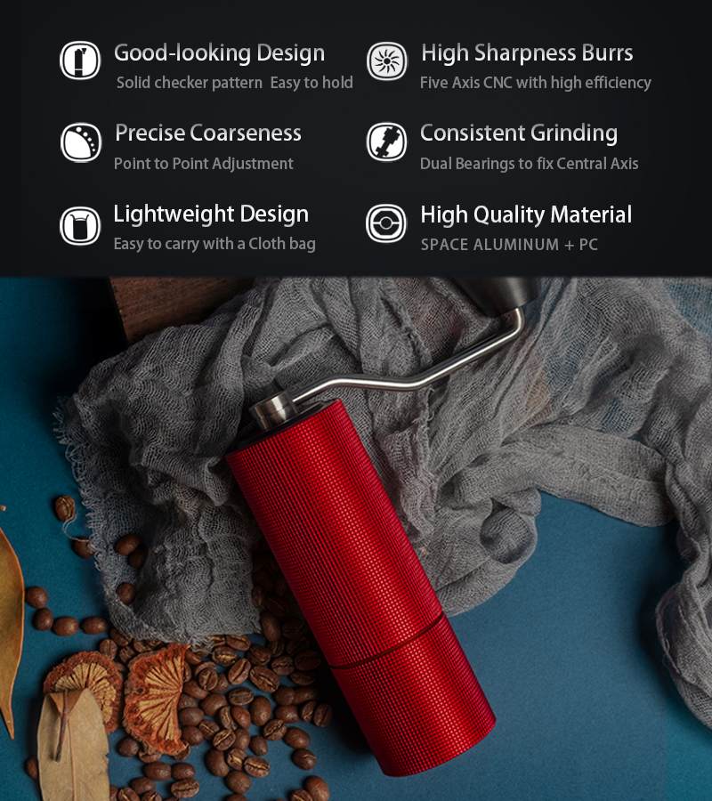 Coffee Grinder, Hand Grinder, Portable Grinding