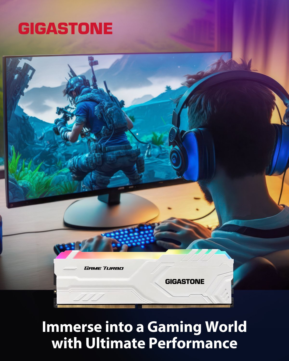 IMMERSE INTO A GAMING WORLD WITH ULTIMATE PERFORMANCE