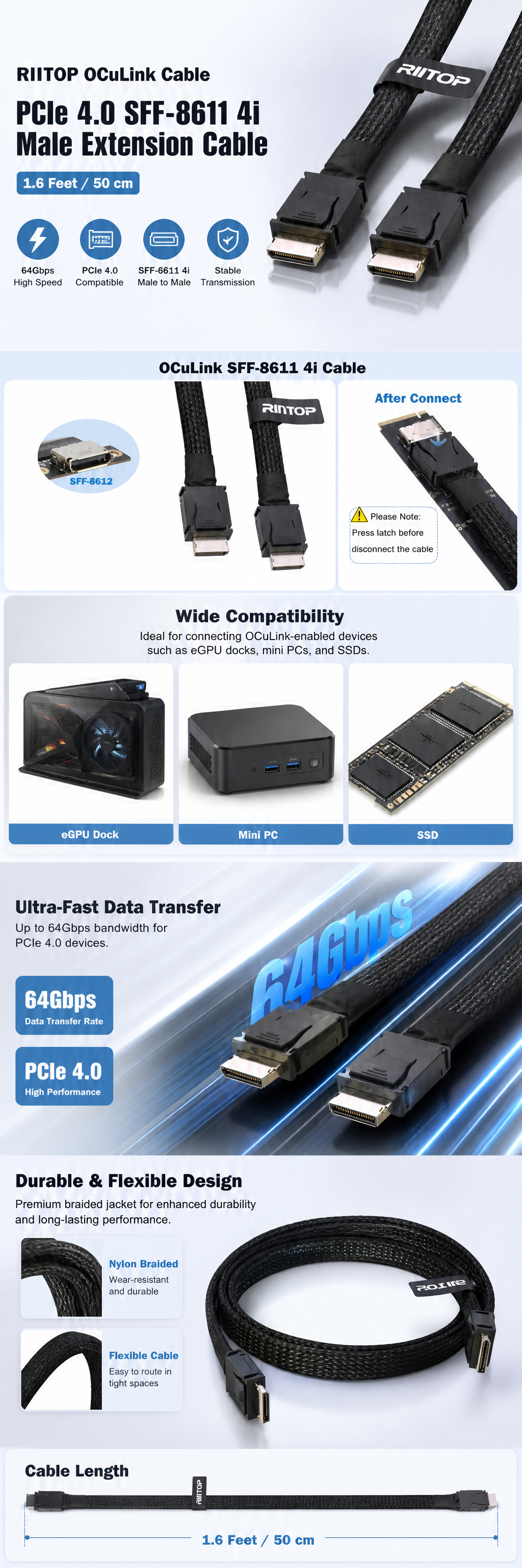 oculink cable cord