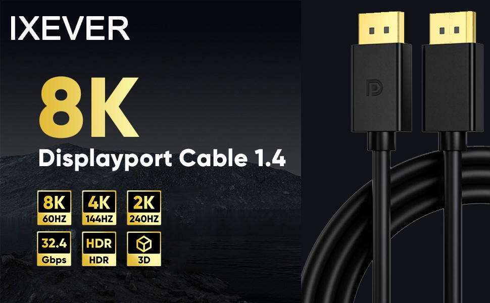 8k dp cable version 1.4