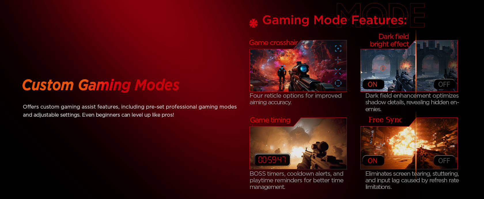 Custom Gaming Modes