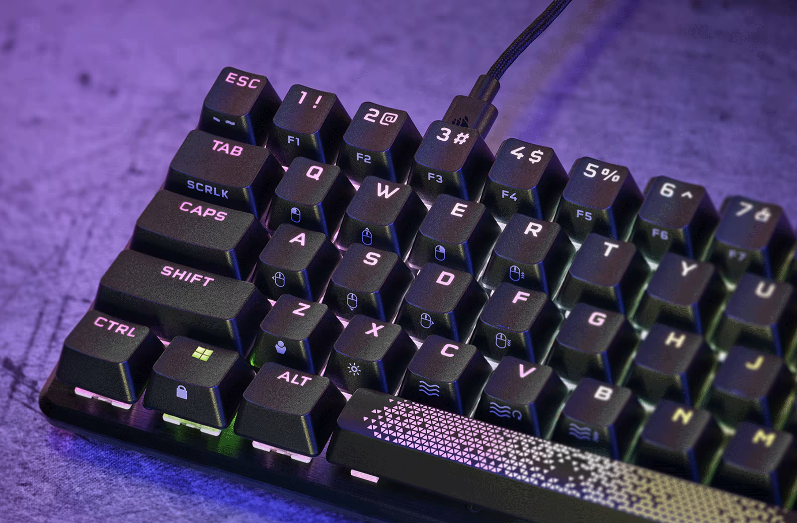 Corsair K65 PRO Mini RGB 65% Optical-Mechanical Wired Gaming Keyboard