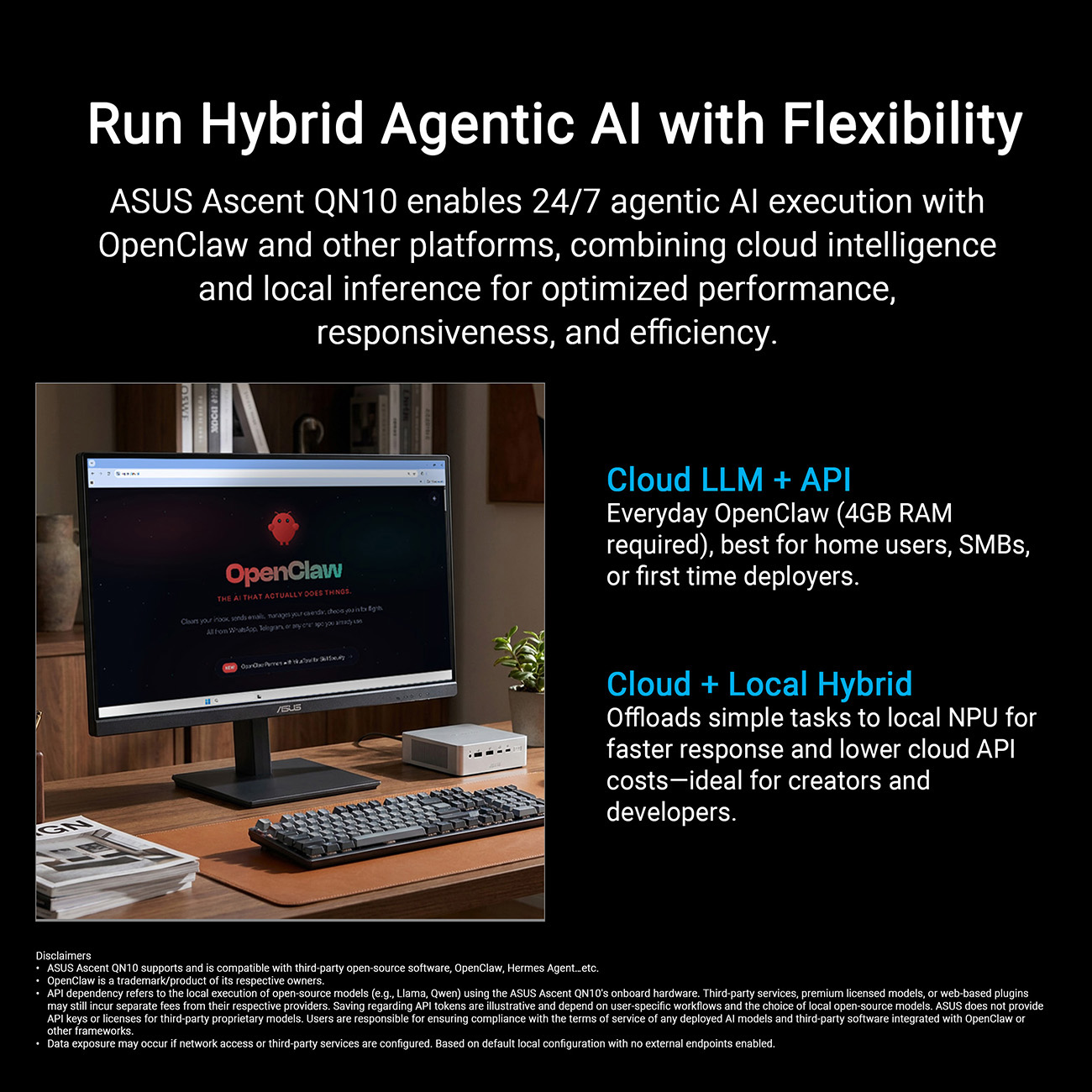 ASUS Ascent QN10 Full System Mini PC