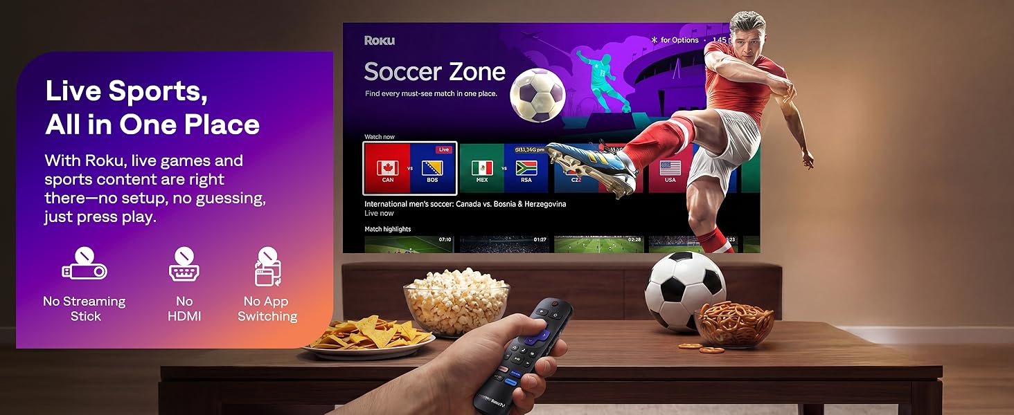 Aurzen EAZZE D1R Cube Roku TV Smart Projector