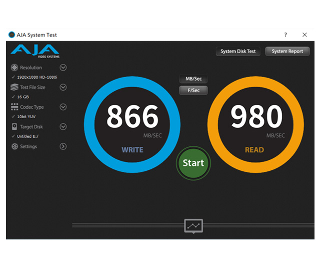 10Gbps Transfer Bandwidth