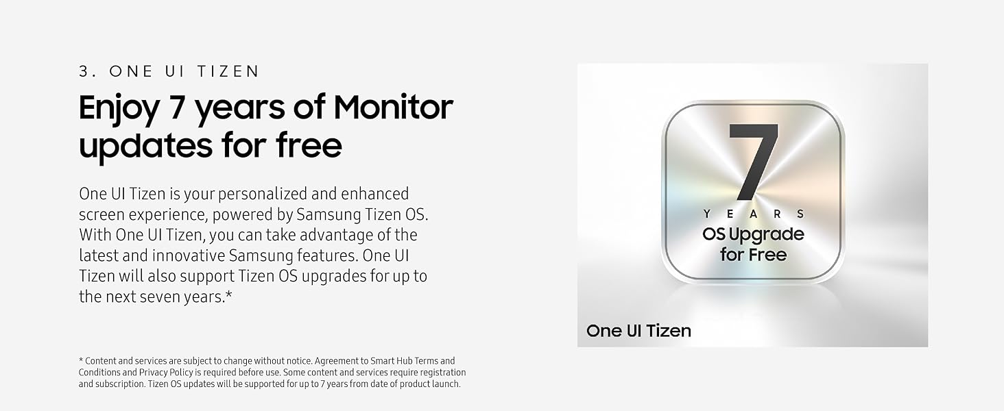 SAMSUNG Movingstyle M7 Smart Monitor with Adjustable Rolling Stand