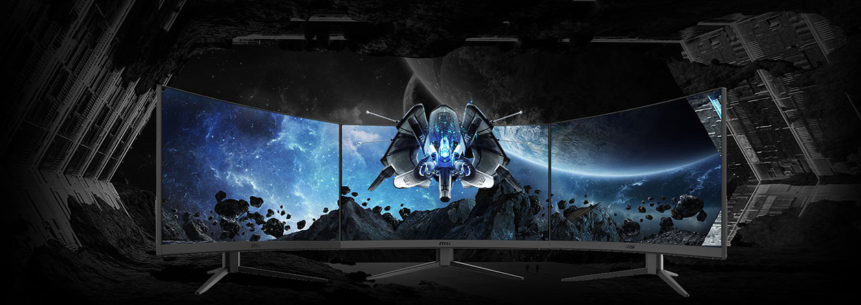 MSI Optix G32C4W Curved Gaming Computer Monitor