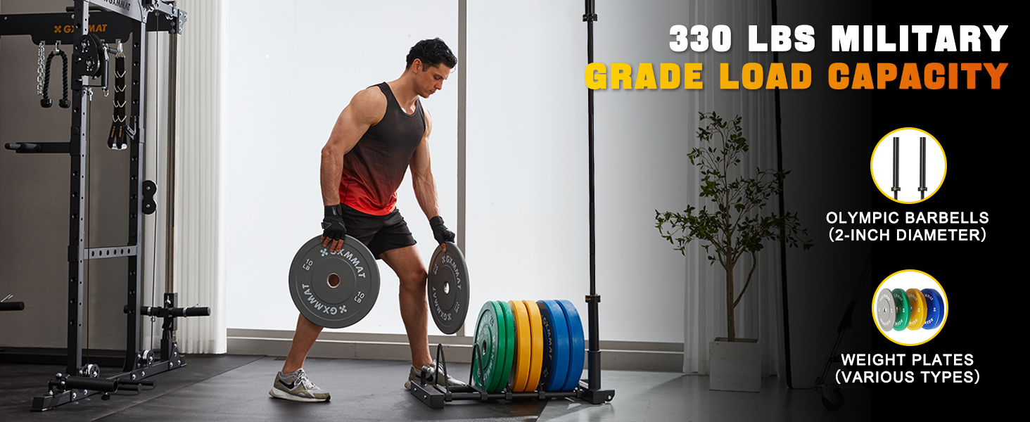 330lbs military grade load capacity