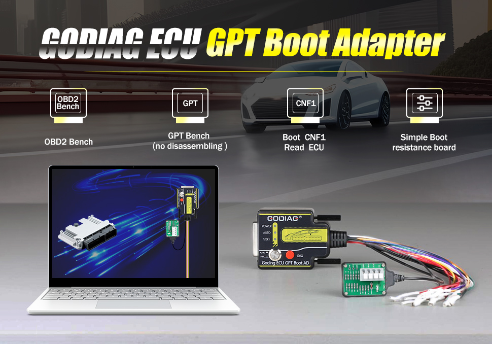 GODIAG ECU GPT Boot AD ECU Connector