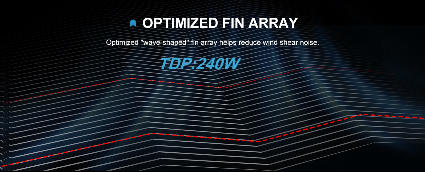 SAMA A40E Single-Tower CPU Air Cooler