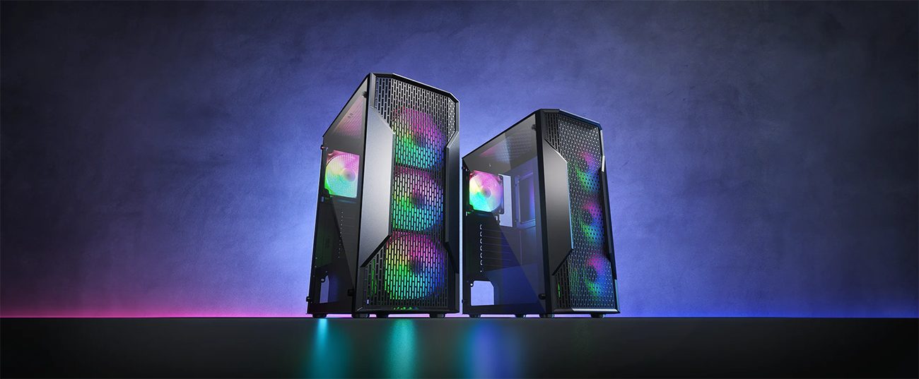COUGAR MX110 RGB Mid-Tower ATX PC Case