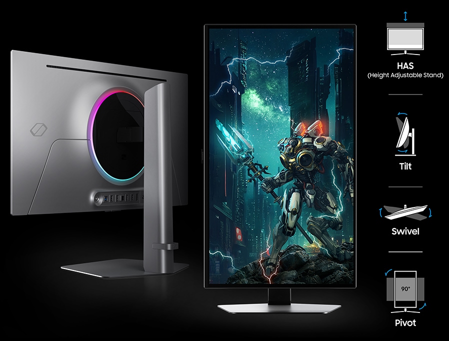 Samsung LS27DG602SNXZA Odyssey G6 OLED Gaming Computer Monitor