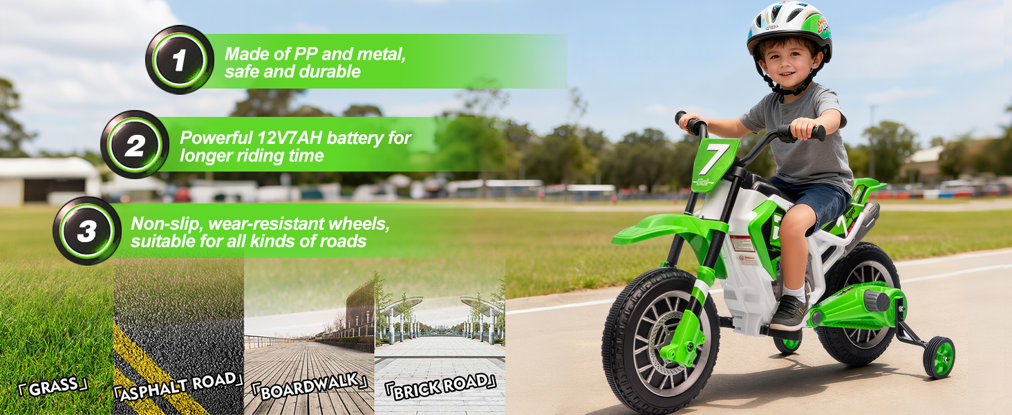 Kids Motorcycle Dirt Bike