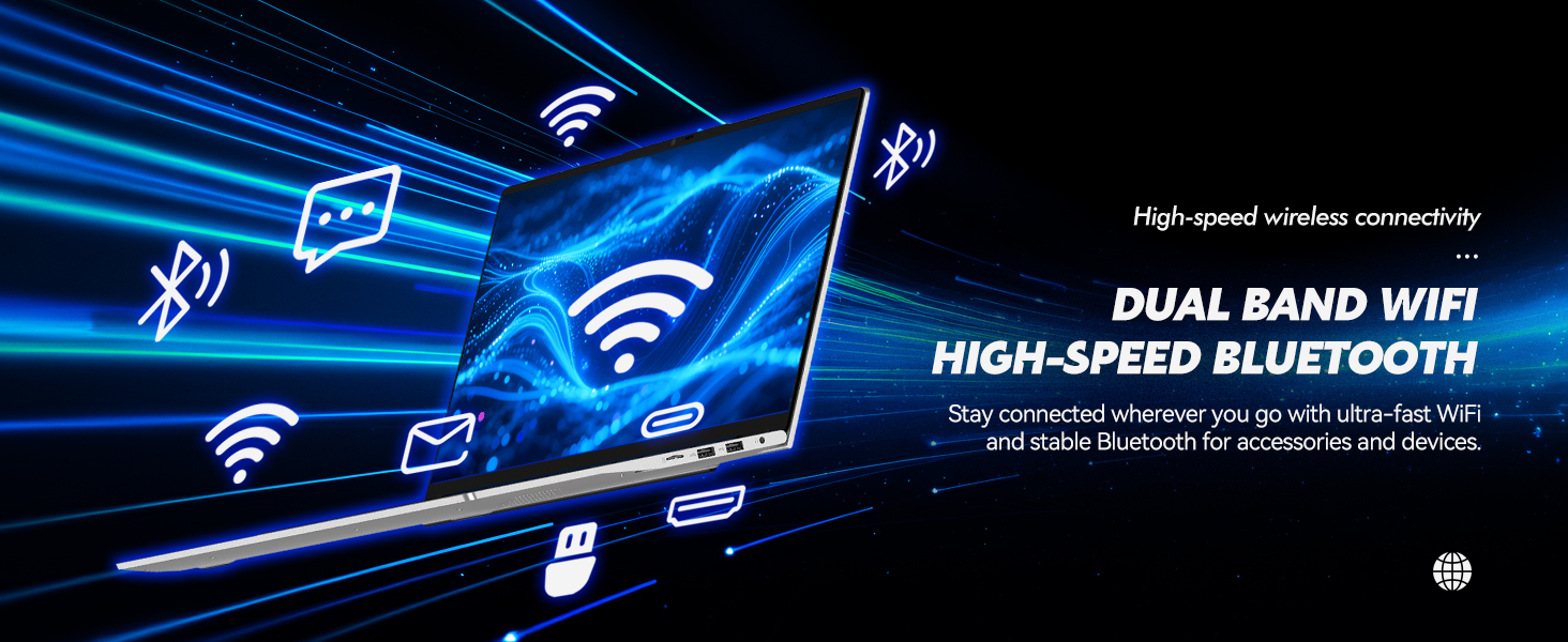 DUAL BAND WIFIHIGH-SPEED BLUETOOTH