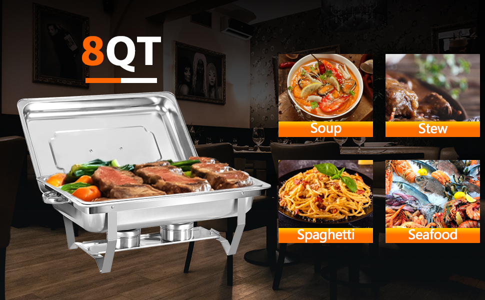 Chafing dish buffet set