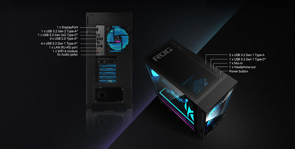 ASUS G700TF-DB774Ti Gaming Desktop PC