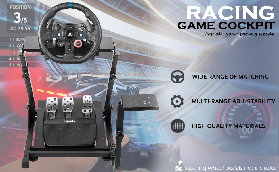 Minneer™ G923 Racing Steering Wheel Stand Pro for Logitech G25 G27 G29