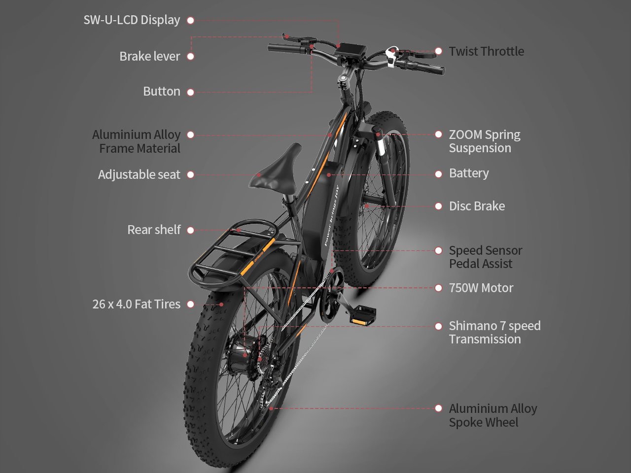 aostirmotor fat tire ebike