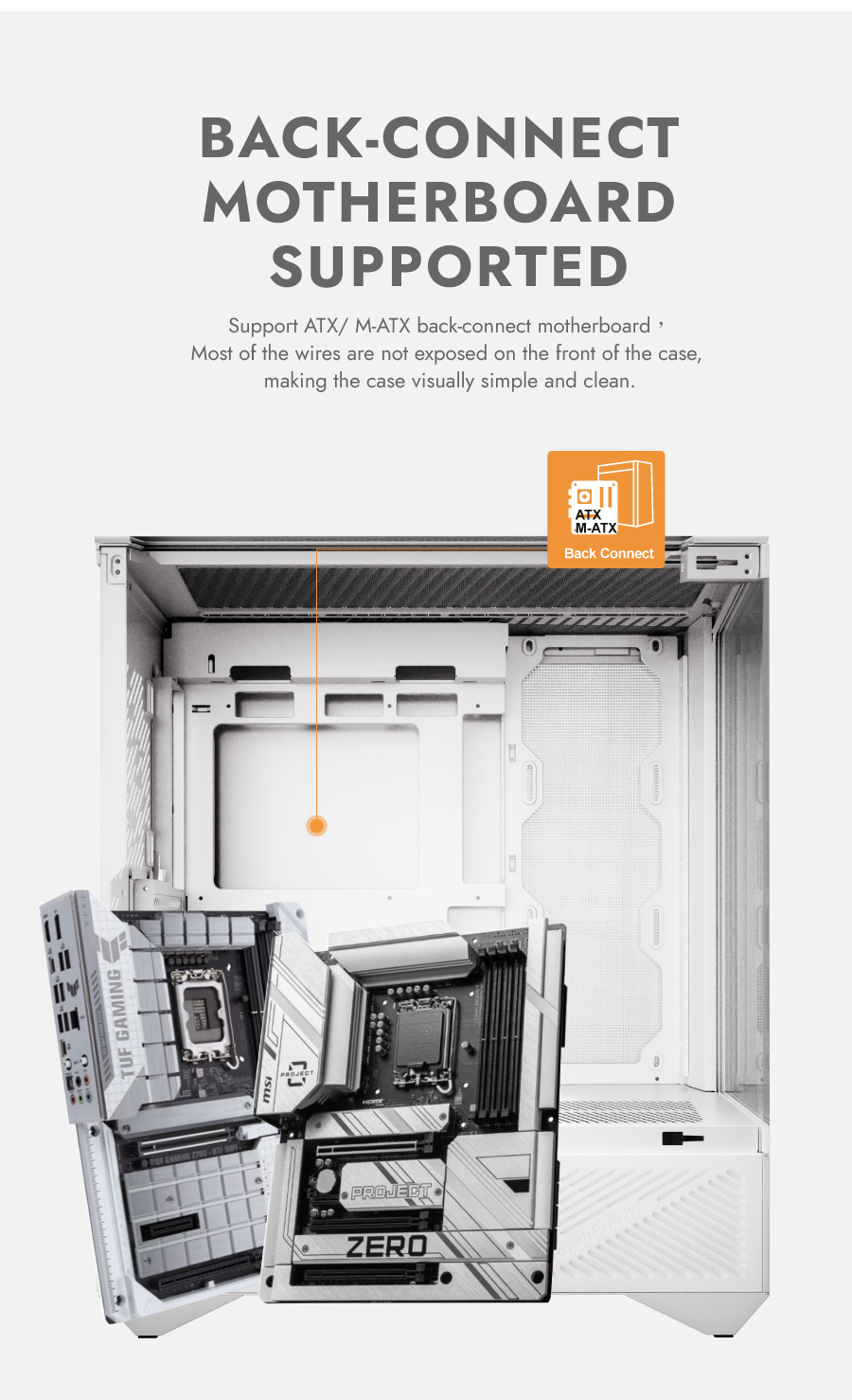 darkFlash DY460 ATX PC Case White