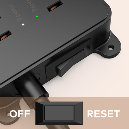 power strip with on off