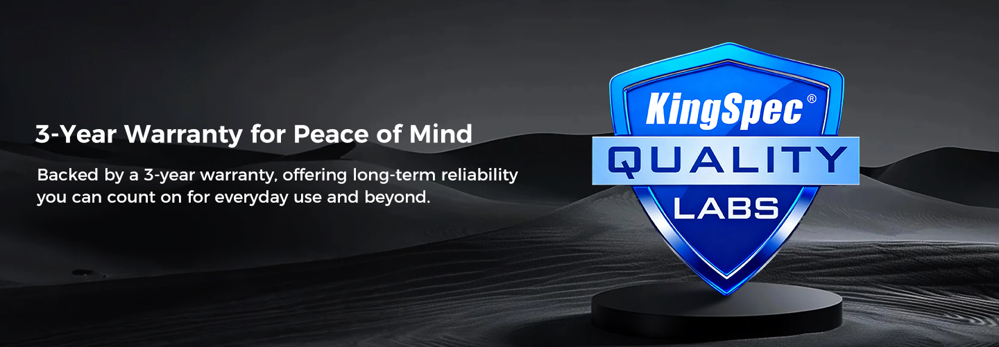 3-Year Warranty for Peace of Mind