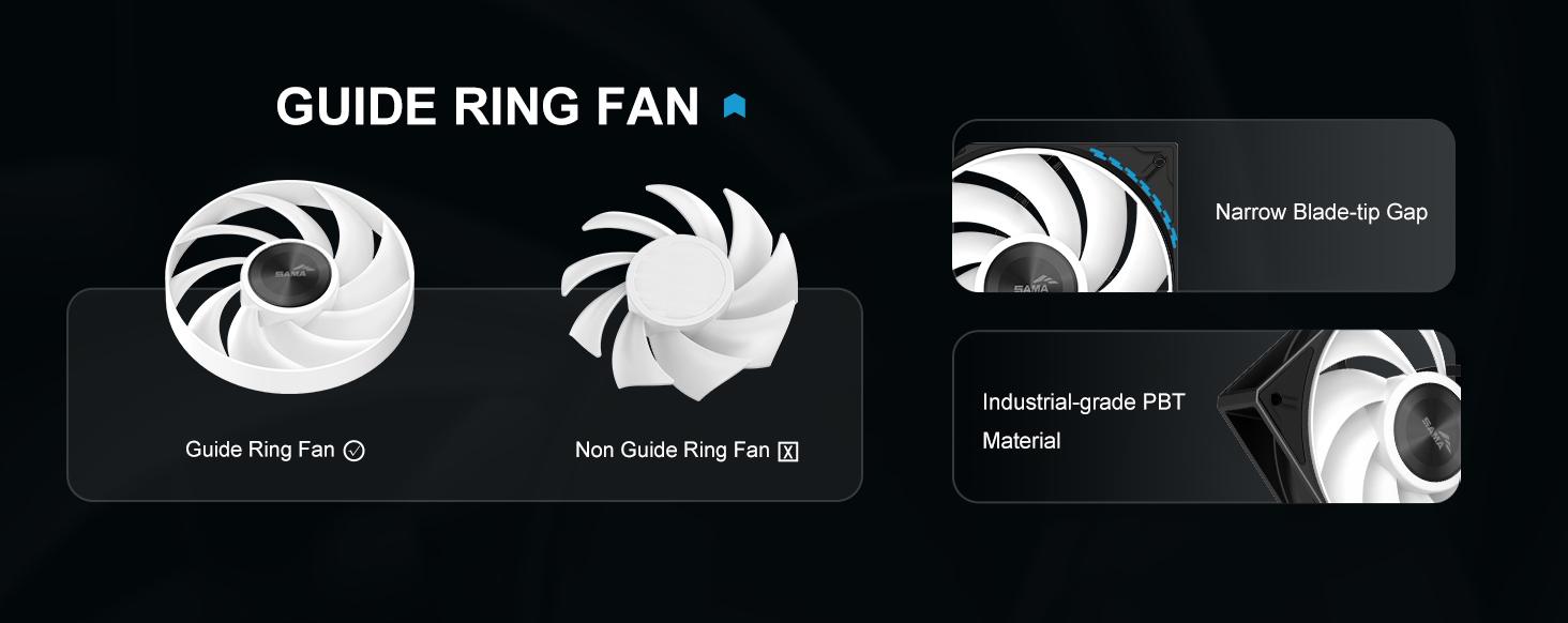 SAMA A40L Single-Tower CPU Air Cooler