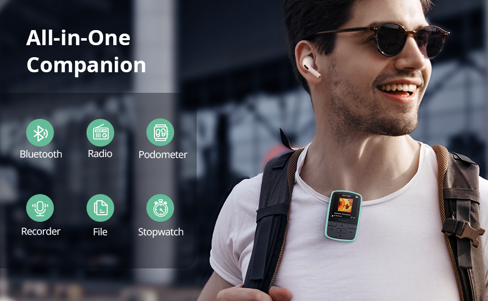 YOTON YM03GREEN MP3 Player - Green