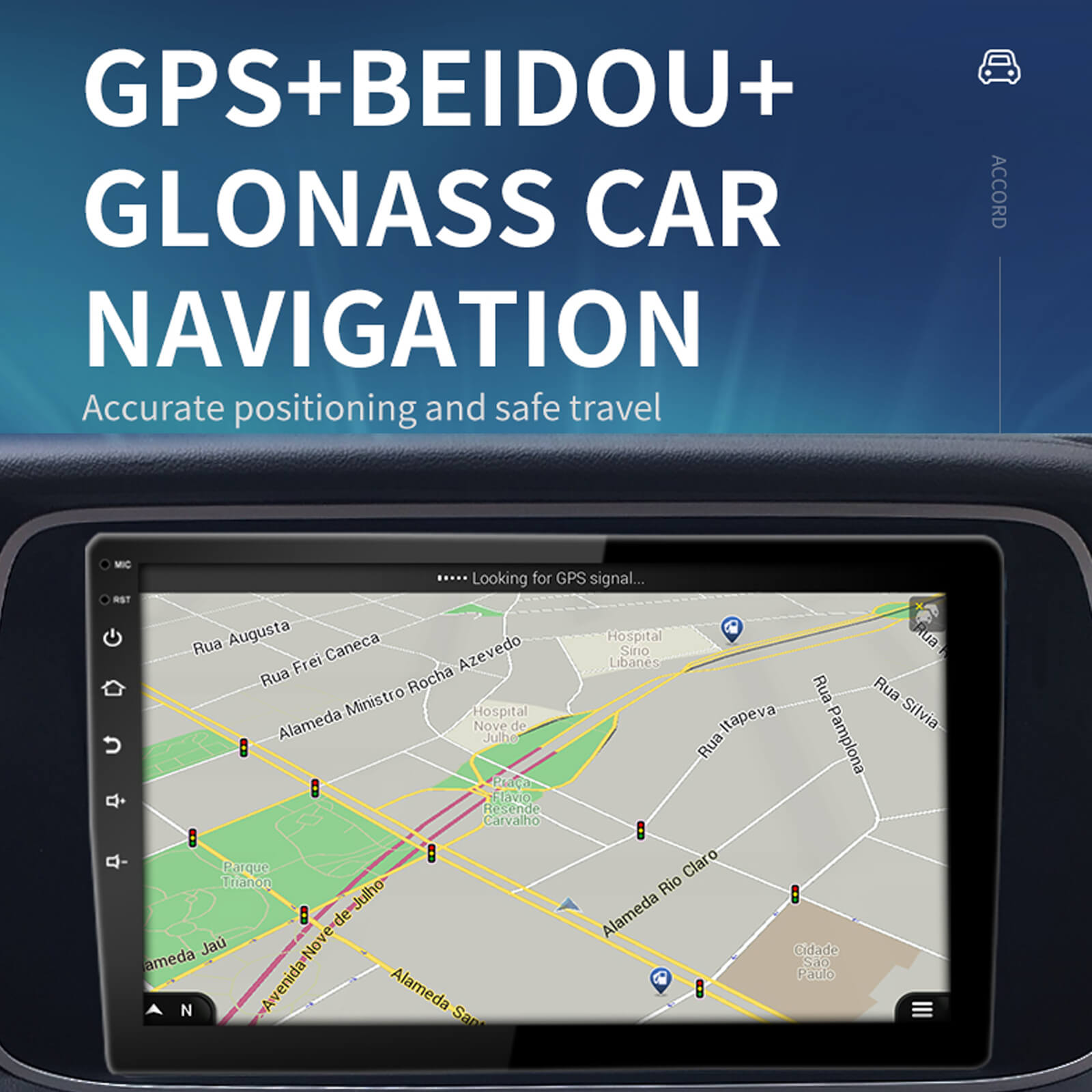 android double din car stereo wireless carply android auto touchscreen car radio 10 inch