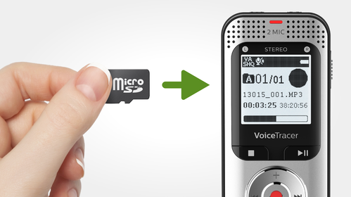 Philips DVT2015 with Sembly Speech-to-Text Audio Recorder
