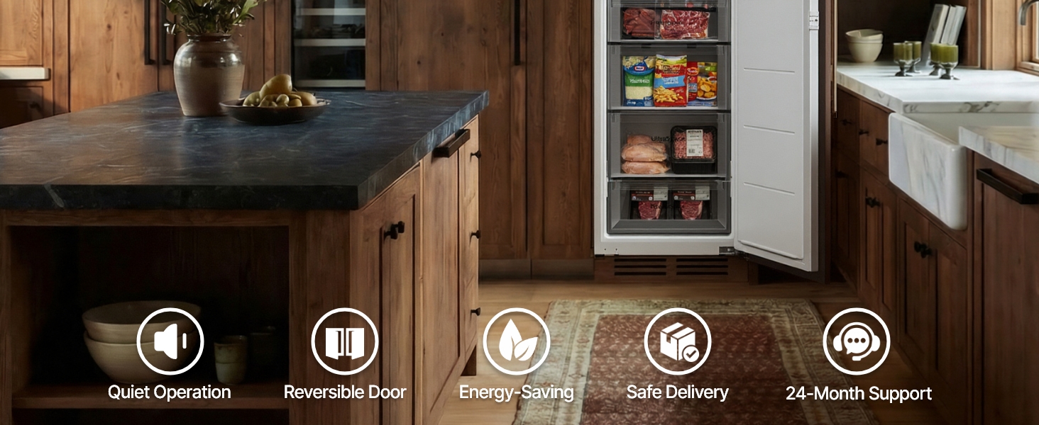 22" Panel Ready Refrigerator