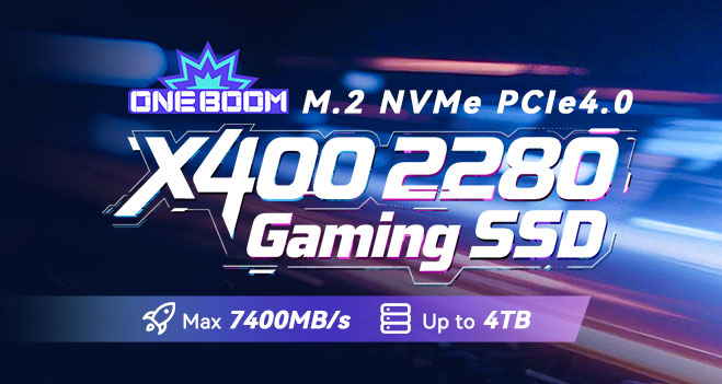 KingSpec X400 M.2 2280 SSD key features: 7400 MB/s speed, 4TB capacity, and universal compatibility