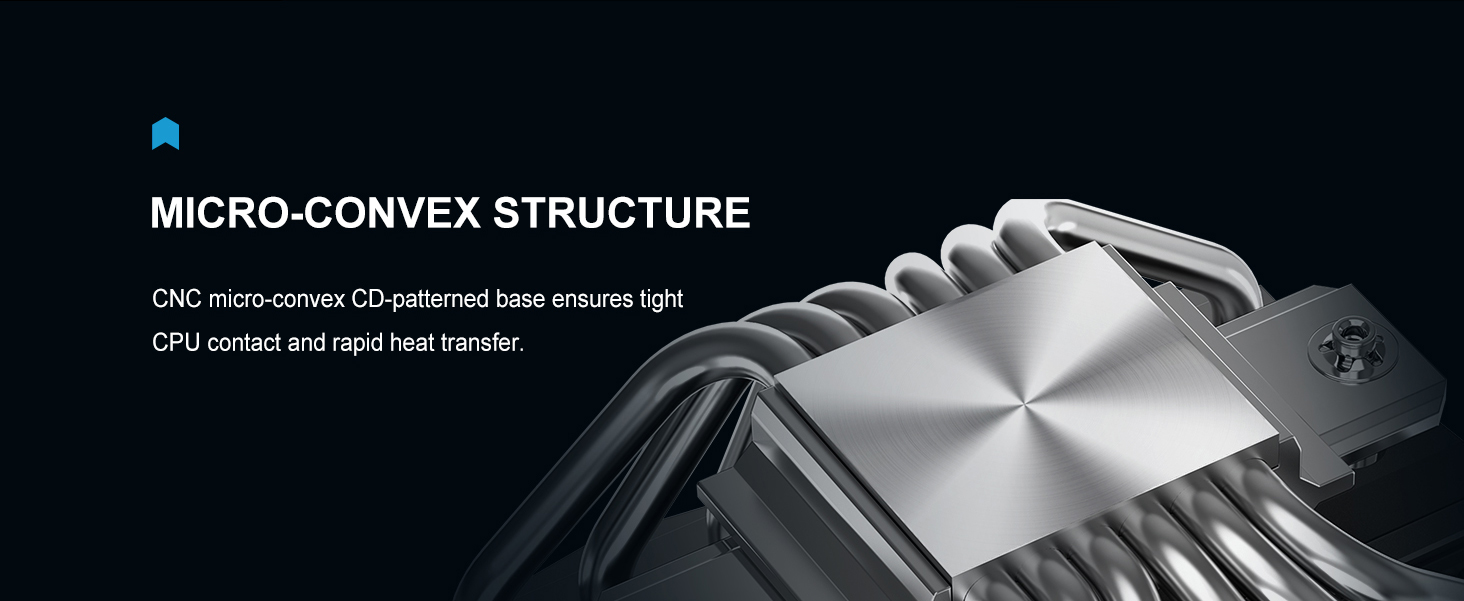 SAMA A60E Dual-Tower CPU Air Cooler