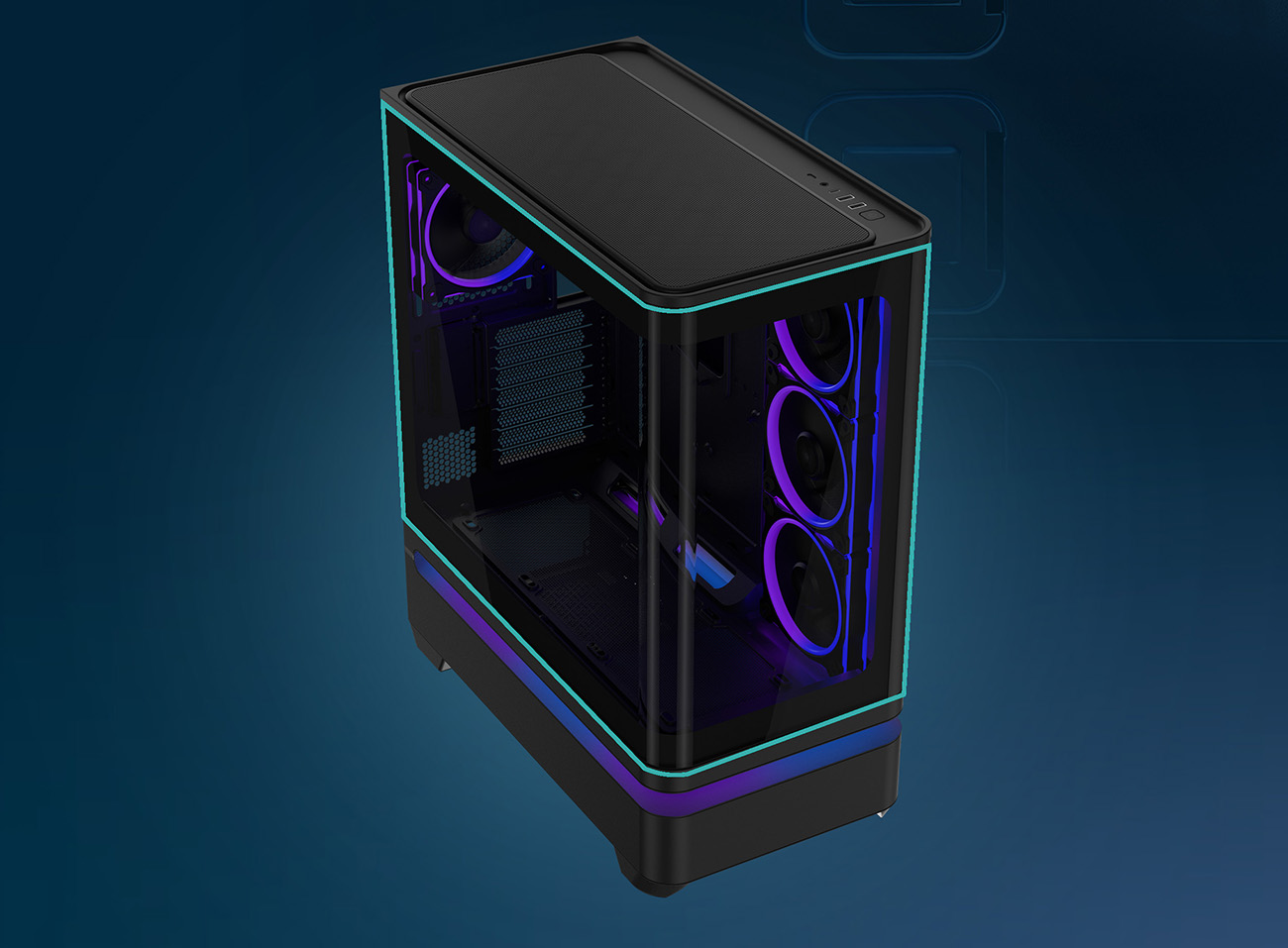 ASUS Prime AP304 ARGB ATX PC Gaming Case