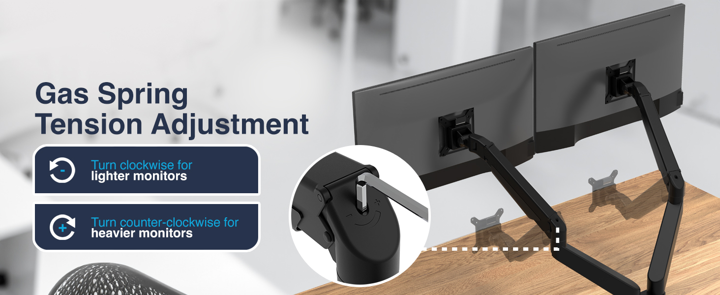 Desky Dual Monitor Arm