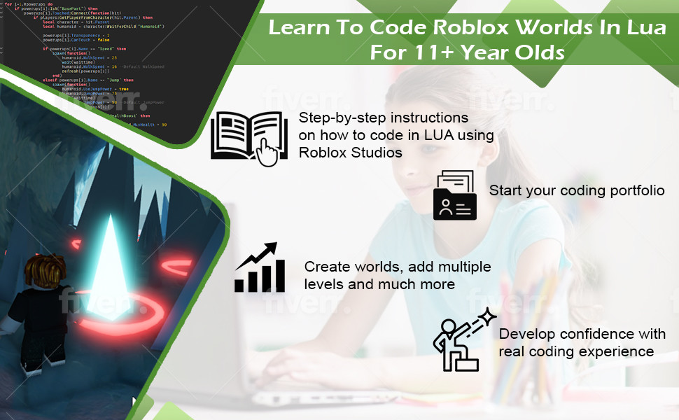 Learn to code Roblox worlds in Lua