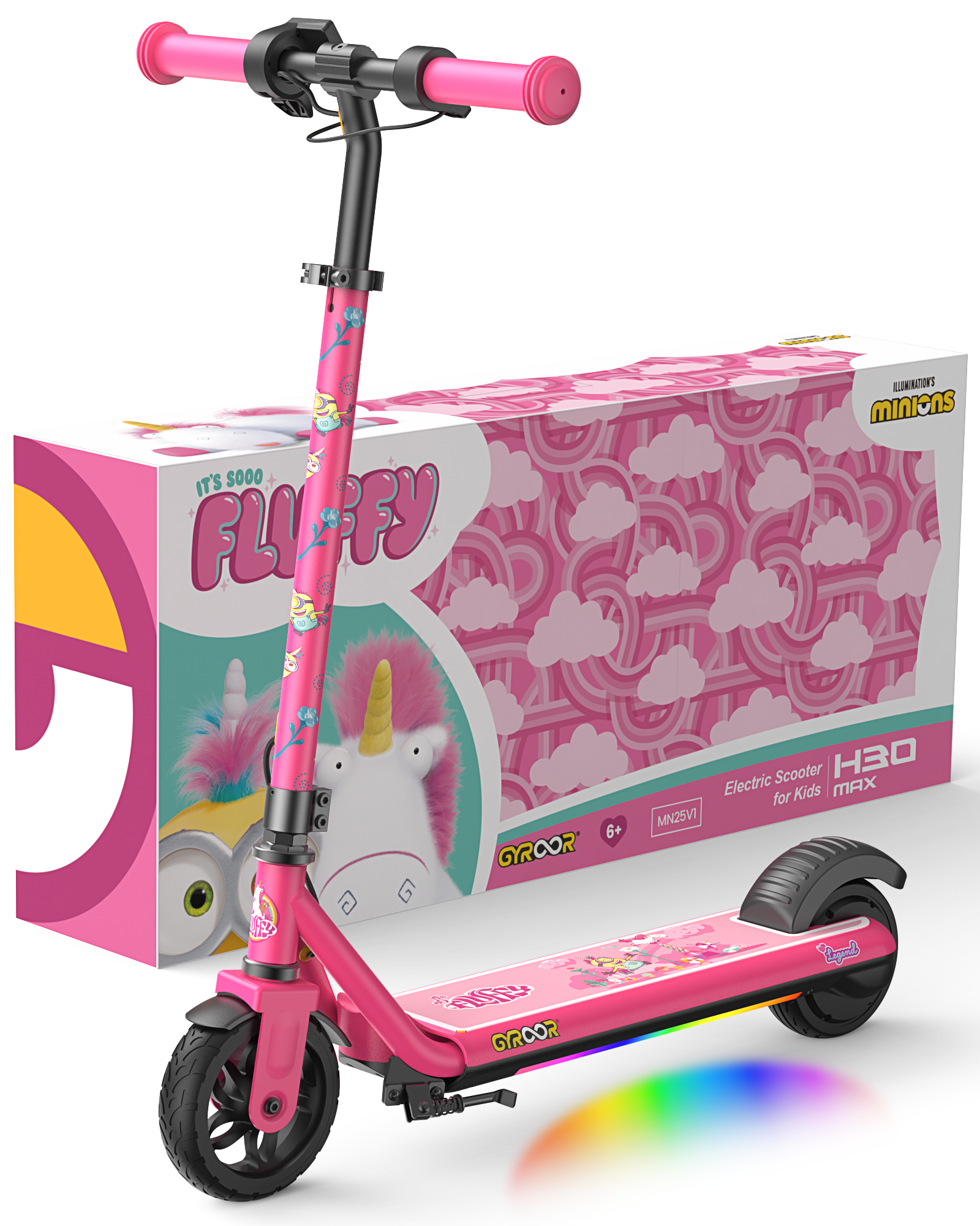 KS2 Minions Unicorn Electric Scooter